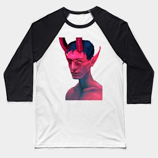 devil boy portrait Baseball T-Shirt